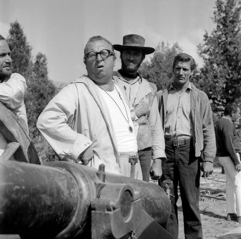 Sergio Leone And Clint Eastwood