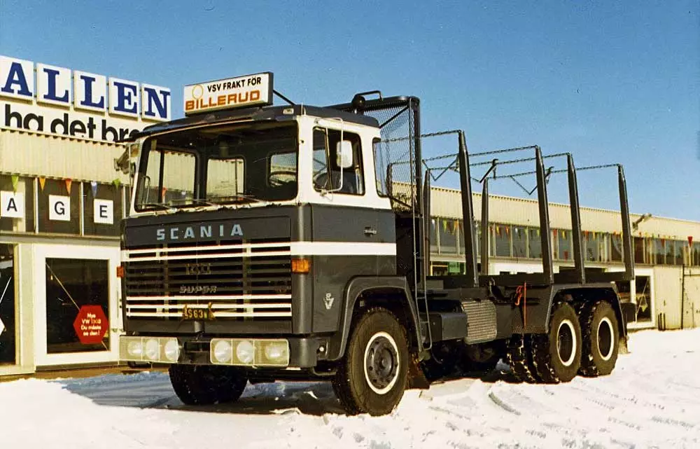 اسکانیا 140 اولین کامیون اسکانیا با موتور V8